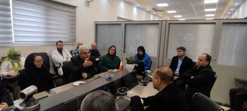 بازدید معاون پژوهشی مجتمع بیمارستانی امام خمینی از مرکز تحقیقات رادیولوژی به مناسبت هفته پژوهش